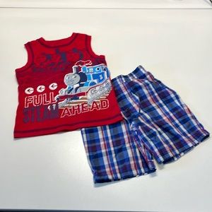 Thomas And Friends Toddler Tank Top with Shorts